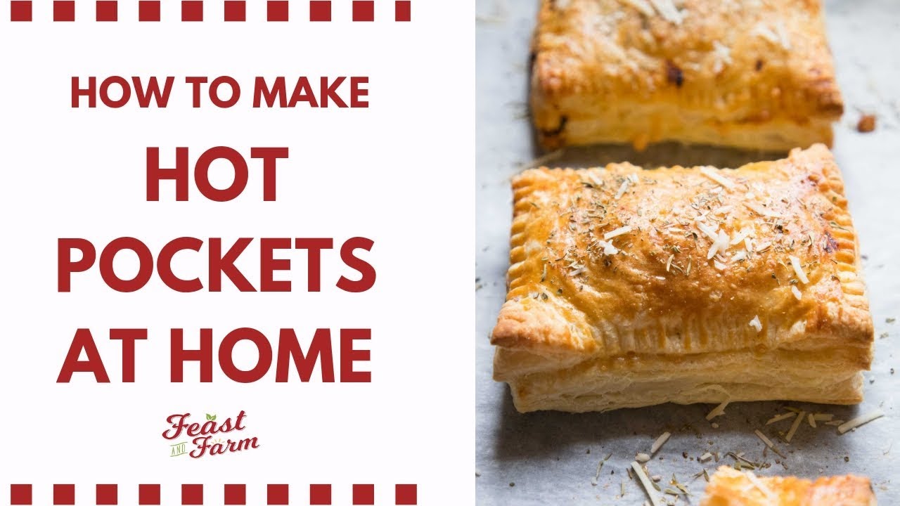 How to Make Hot Pockets at Home (Pepperoni Pizza!) |  Part 1 Junk Food Remakes Series