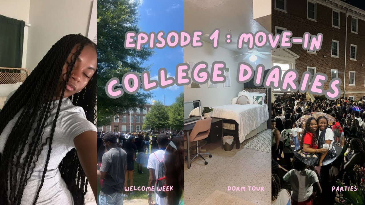 MOVE-IN VLOG | EP. 1 | COLLEGE DIARIES | | CLARK ATLANTA | olive branch | Anbriel Lee