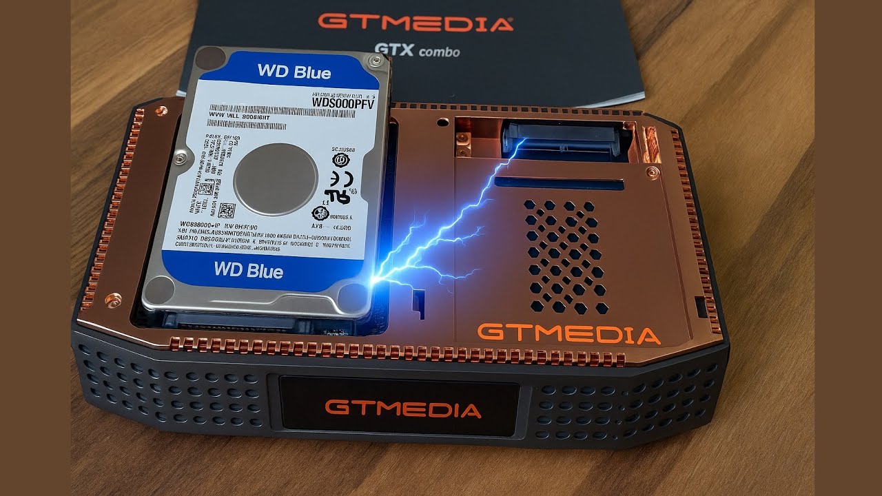 GTX Combo подключаем HDD диск и делаем запись. Проверяем как работает GT share