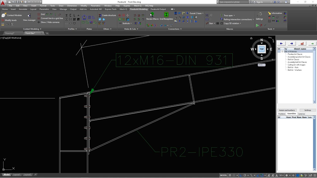 Elevations and Annotations | Parabuild