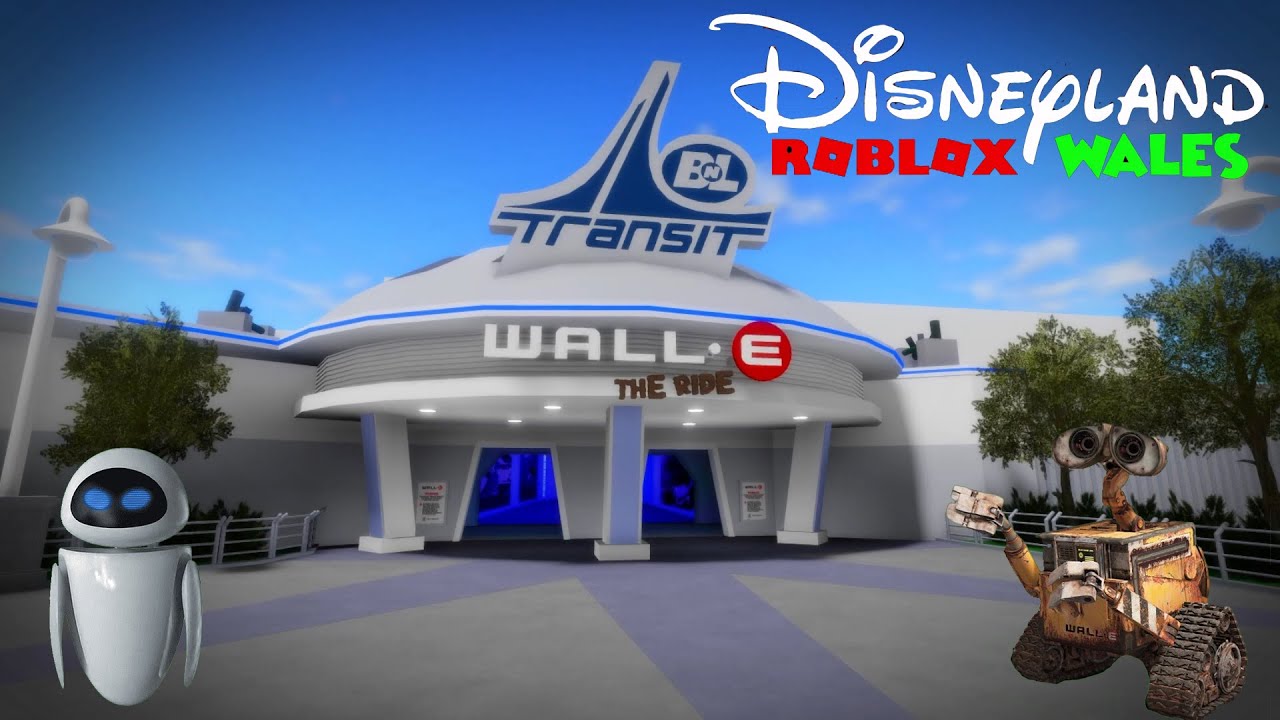 Wall-E The Ride Disneyland Wales