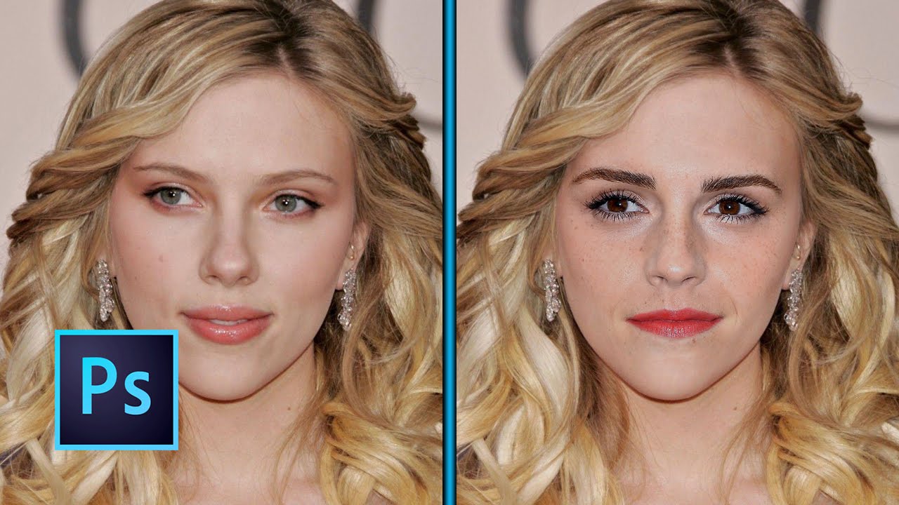 Tutorial Photoshop | Cambiar rostro de forma realista