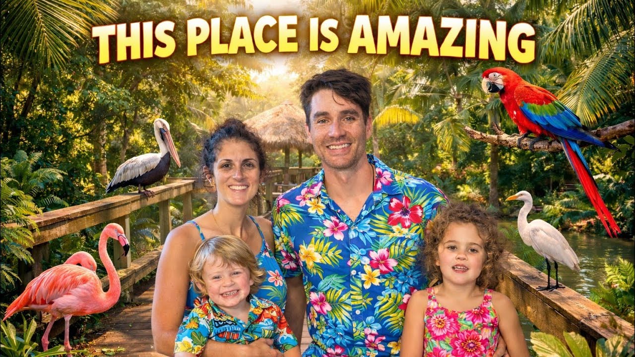 We migrated South to the Florida Keys Bird Sanctuary!