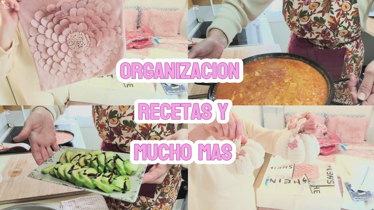 ORGANIZACION 80 M2 & RECETAS #organizacion #recetas @Rowenta International@amazon@vinted@Carlana75