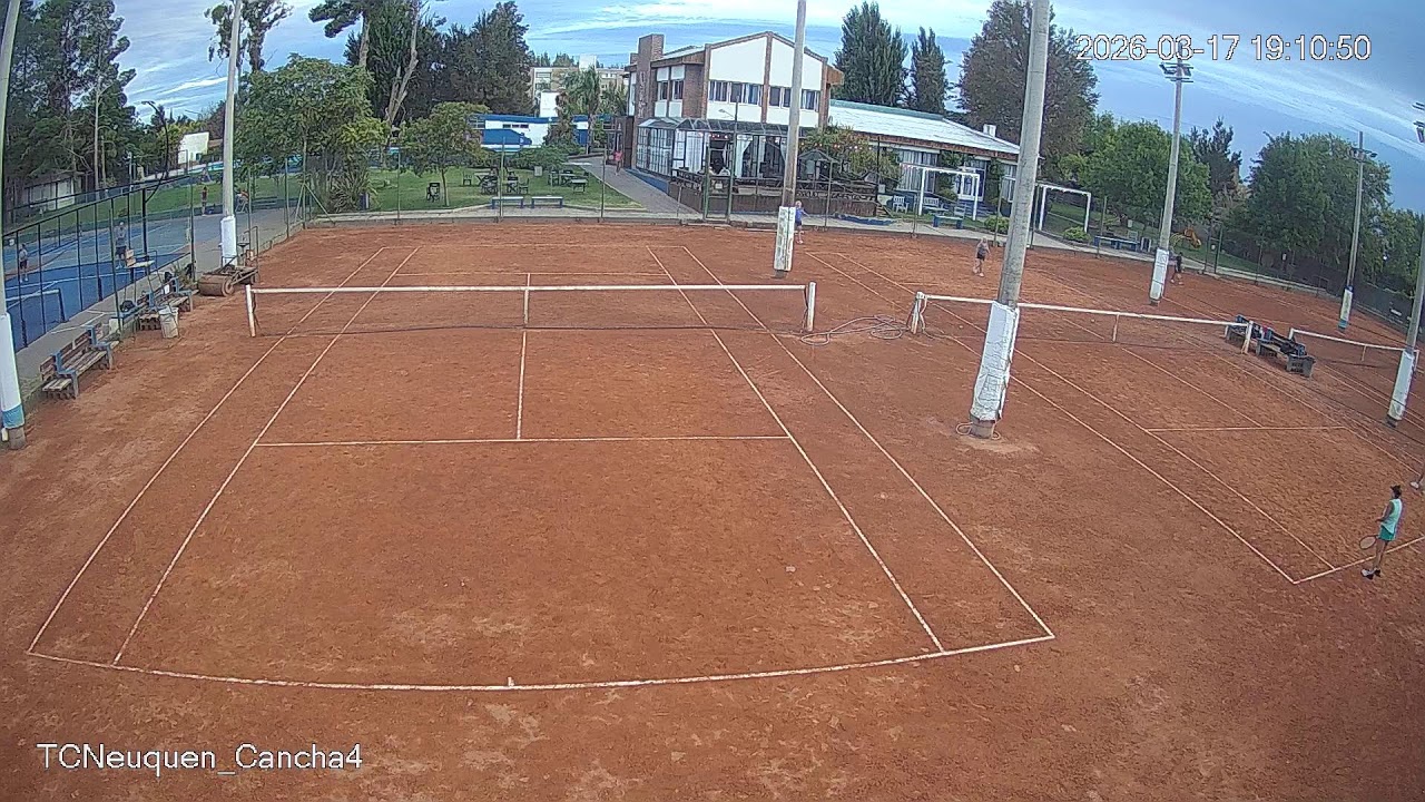 Cancha 4 Tenis club Neuquén Club 17/03/26 inicia 08:01