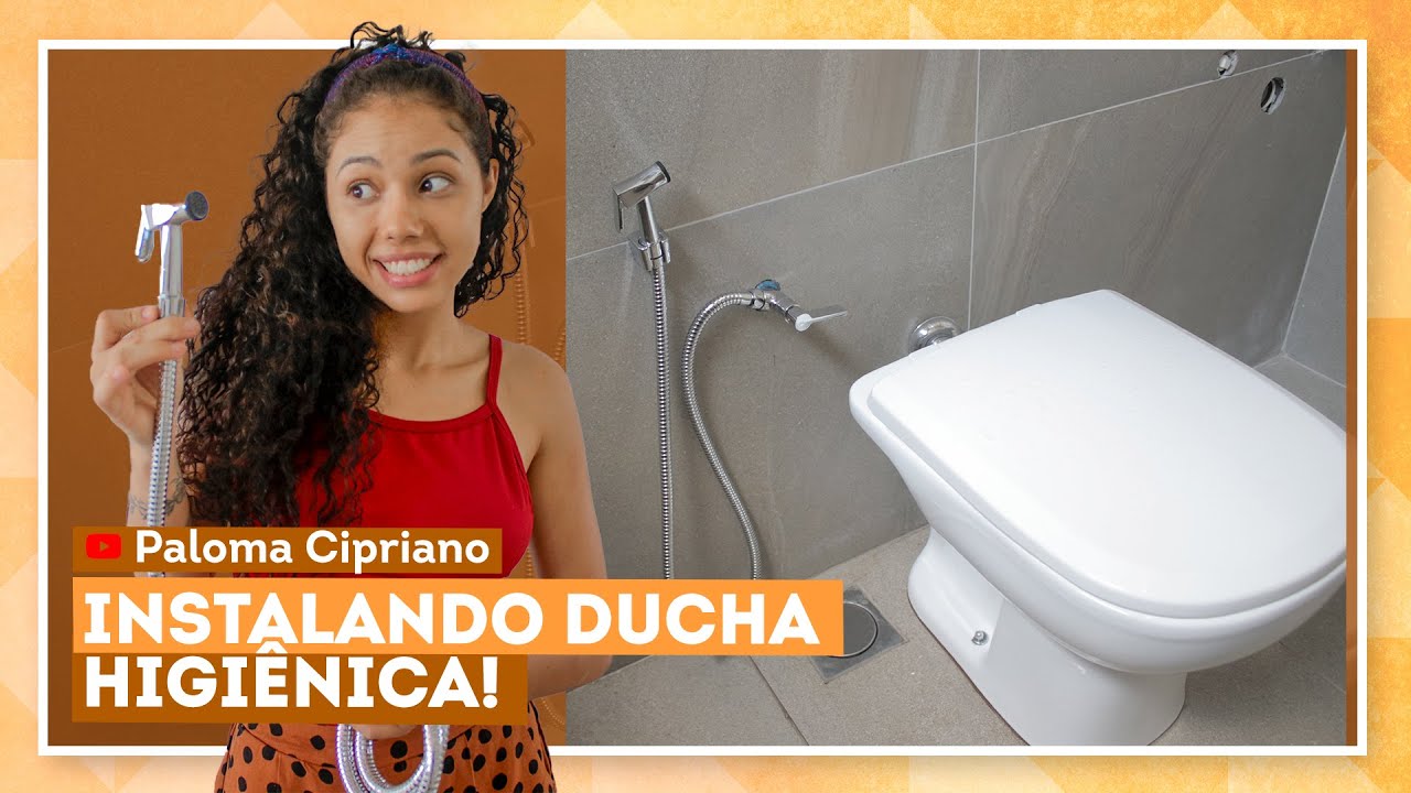 Ducha higiênica: instalação passo a passo com Paloma Cipriano