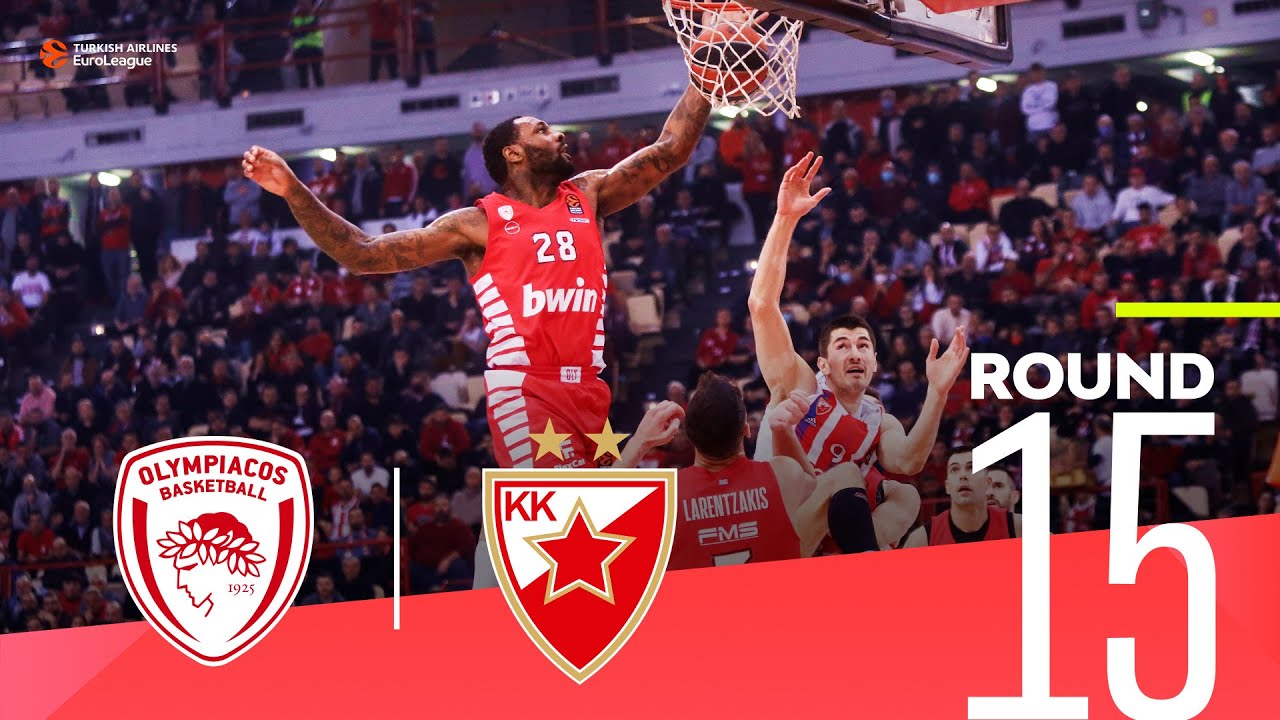 Zvezda stuns Olympiacos to be back on track! | Round 15, Highlights | Turkish Airlines EuroLeague