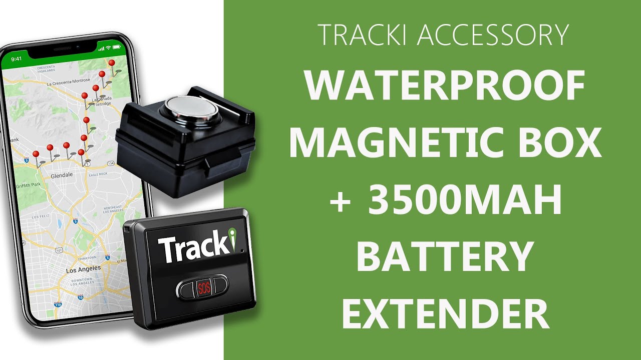 Tracki Waterproof Magnetic Extender - Get 6 months battery life for your GPS Tracker
