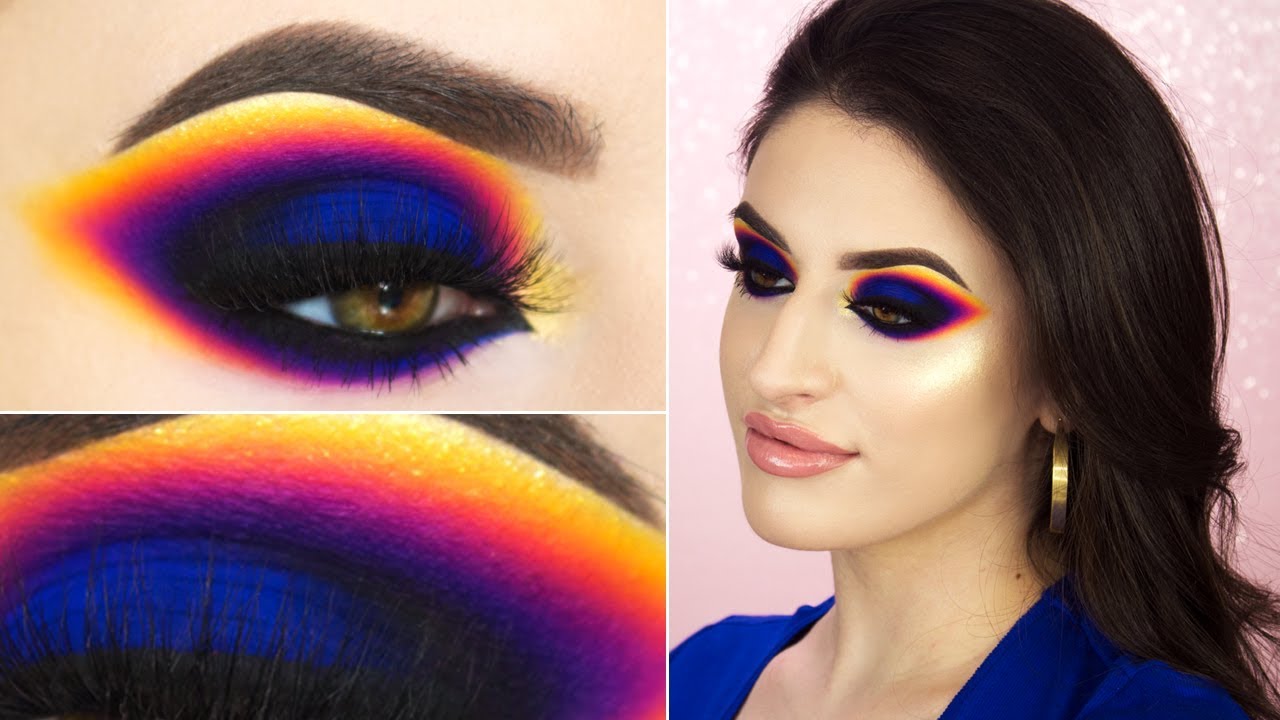 Colorful Blend ft. ABH x Alyssa Edwards Palette