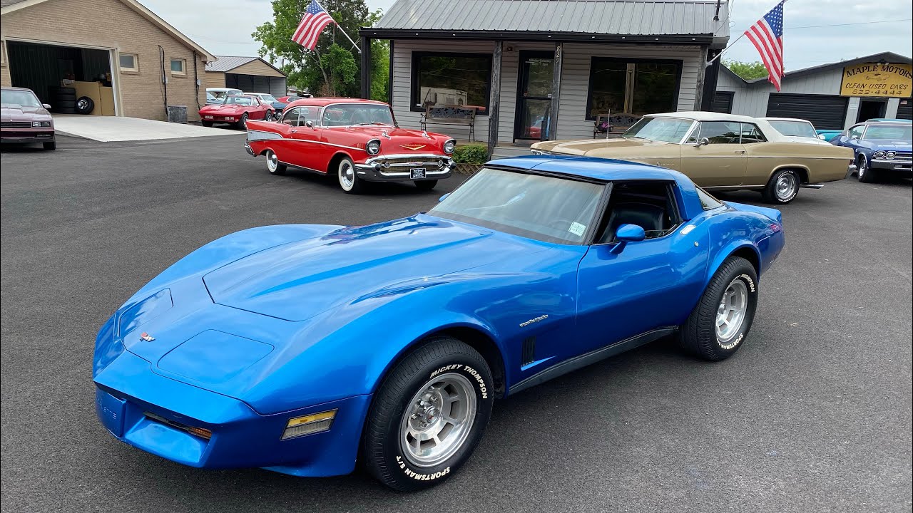 Test Drive 1982 Chevrolet Corvette SOLD FAST $14,900 Maple Motors 
