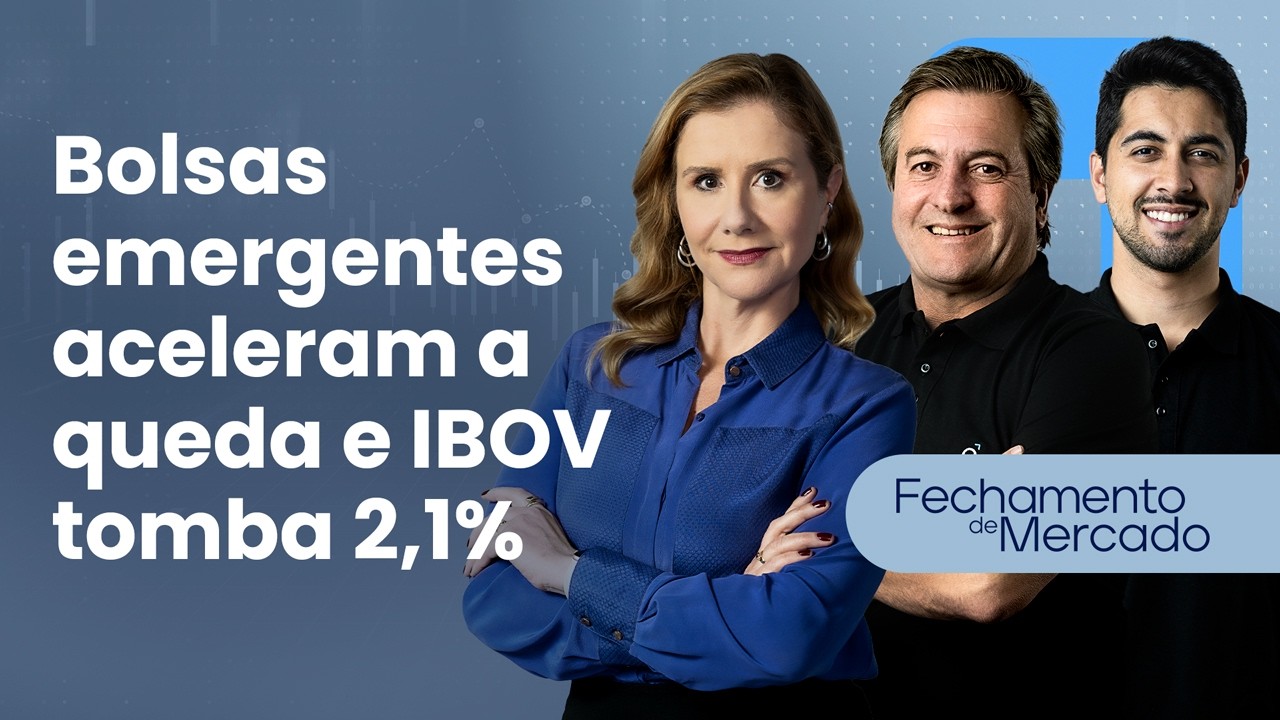 🔴 04/02/26 Bolsas emergentes aceleram a queda e IBOV tomba 2,4% | Fechamento de Mercado