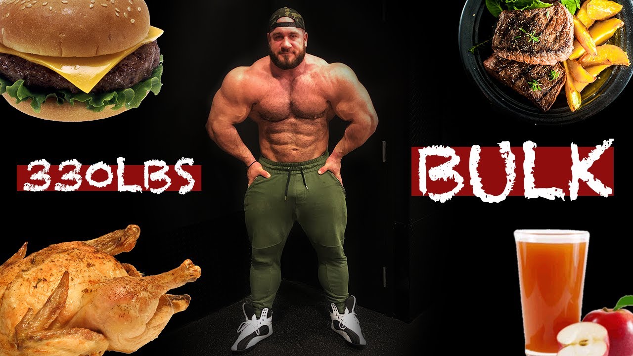 I bulked up to 330 lbs!