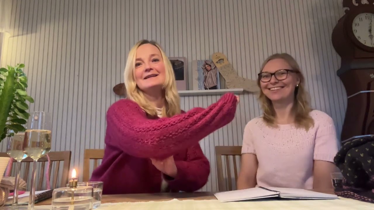 Vårt första avsnitt med bubbel och lite kaos