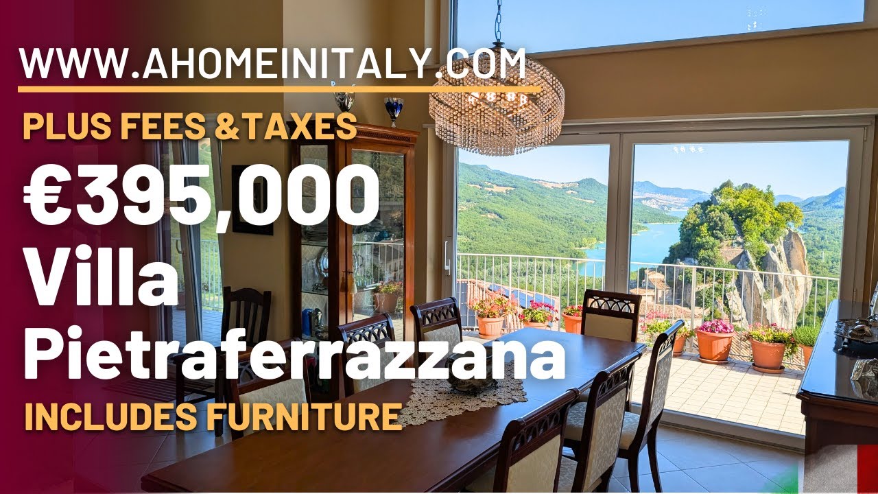 Luxury by the lake. Incredible villa in the heart of stunning Abruzzo close to the beach and ski.
