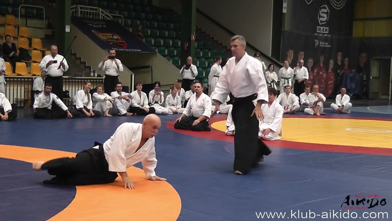 shihan Roman Hoffmann 7 dan - prezes Centrum Aikdio Aikikai Polska