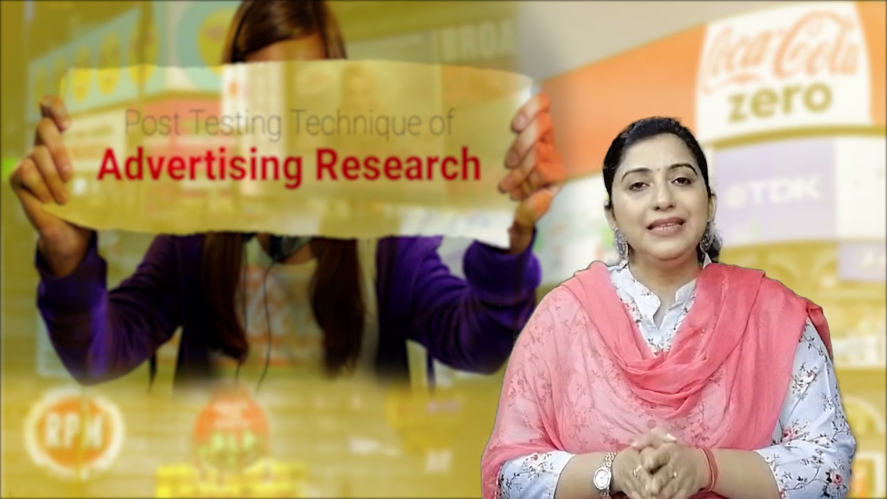 Post Testing Research in Advertising