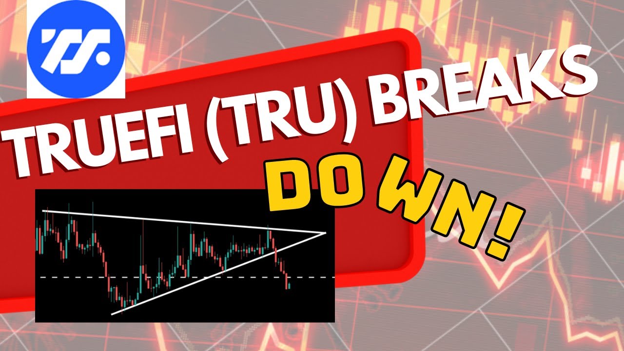 TrueFi (TRU) пробивает треугольник вниз