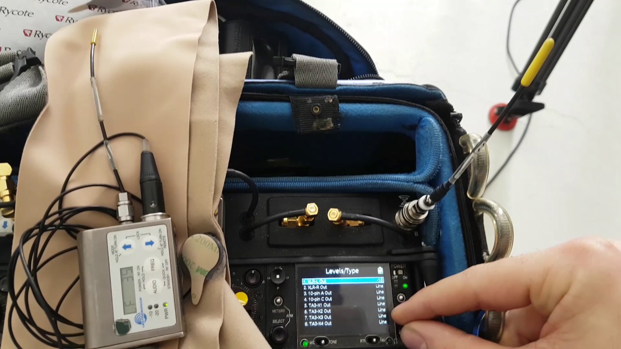 Arri Amira Audio Calibration From SD688