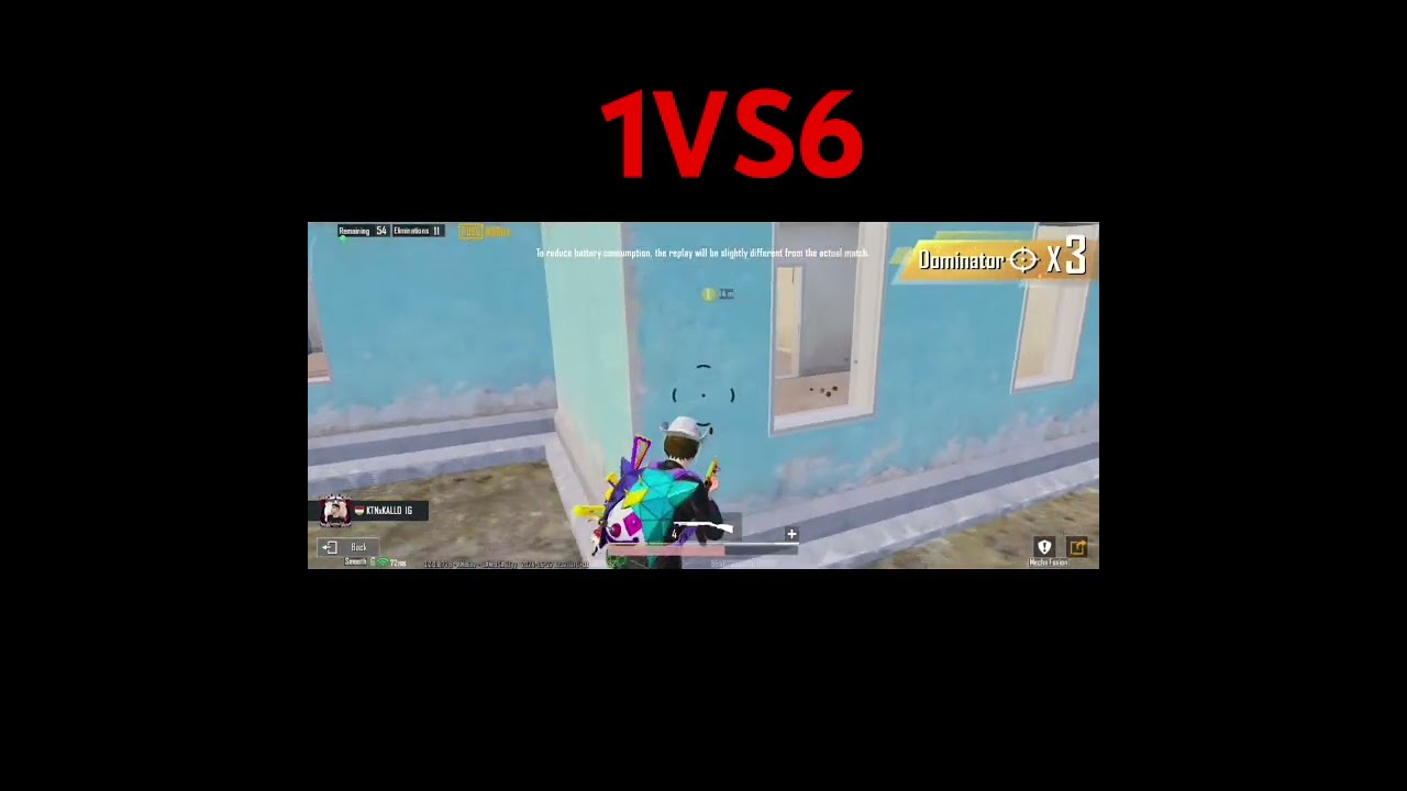 #pubg #gamer #irani #1 solo Vs 6 shotgun