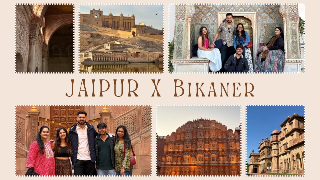 Jaipur Is Royal, Bikaner Is Underratedly Beautiful 🪷 | Rajasthan 2026 vlog 1 of 2 