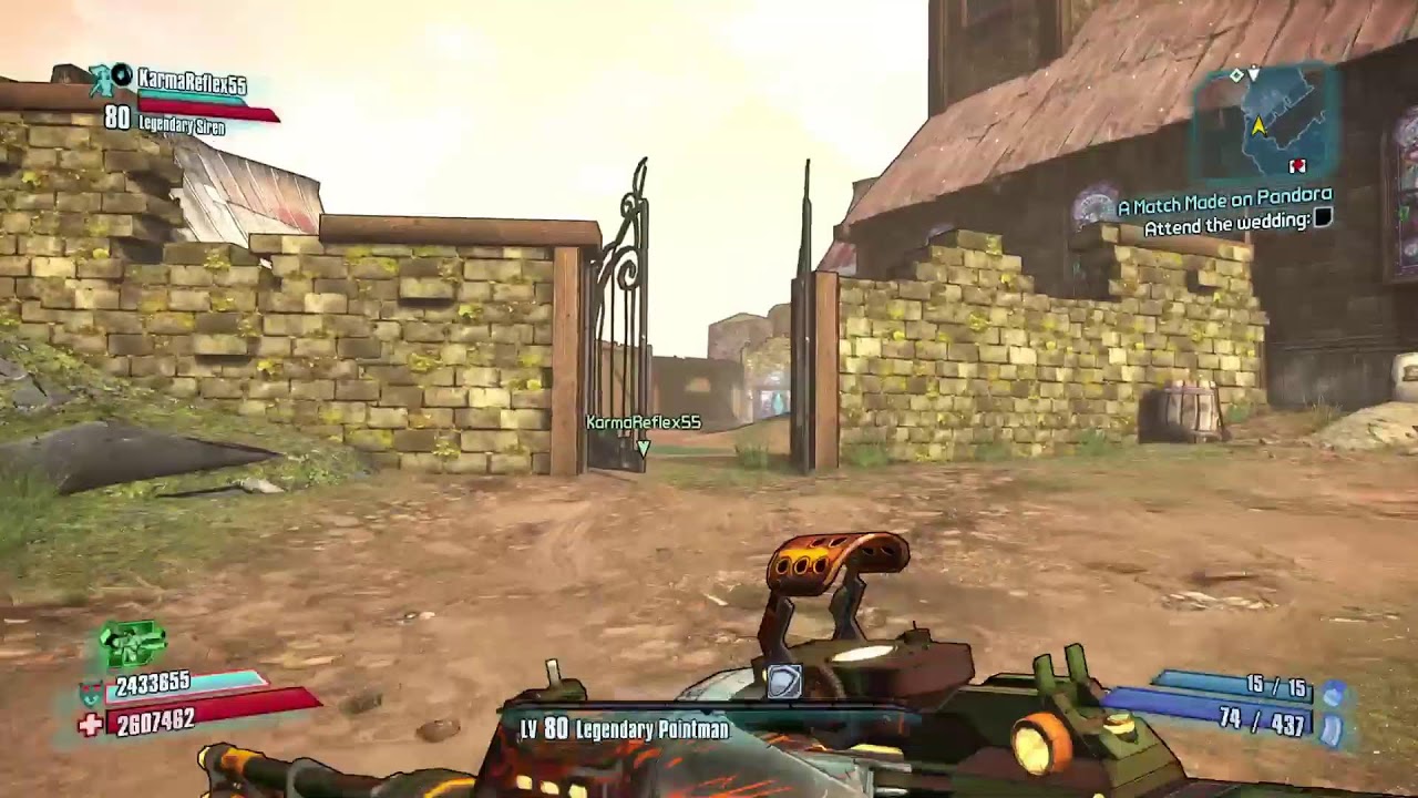 Best builds Axton extreme health gate Test gears,Wilhem  Vex