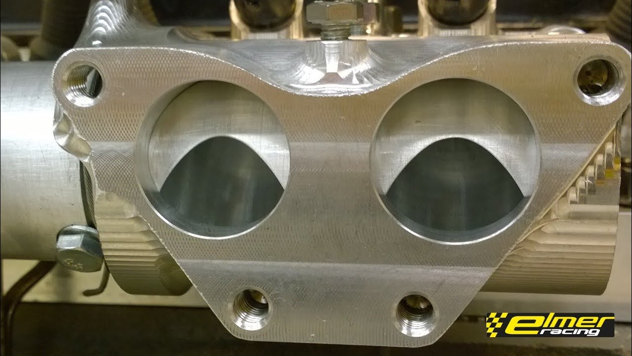 Custom billet barrel throttle bodies - Elmer Racing