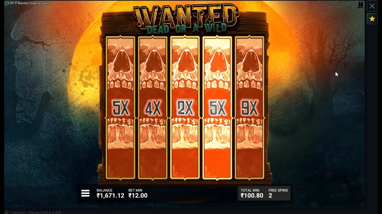 5 VS SYMBOLS 😱  The Full Screen on Wanted Dead or a Wild