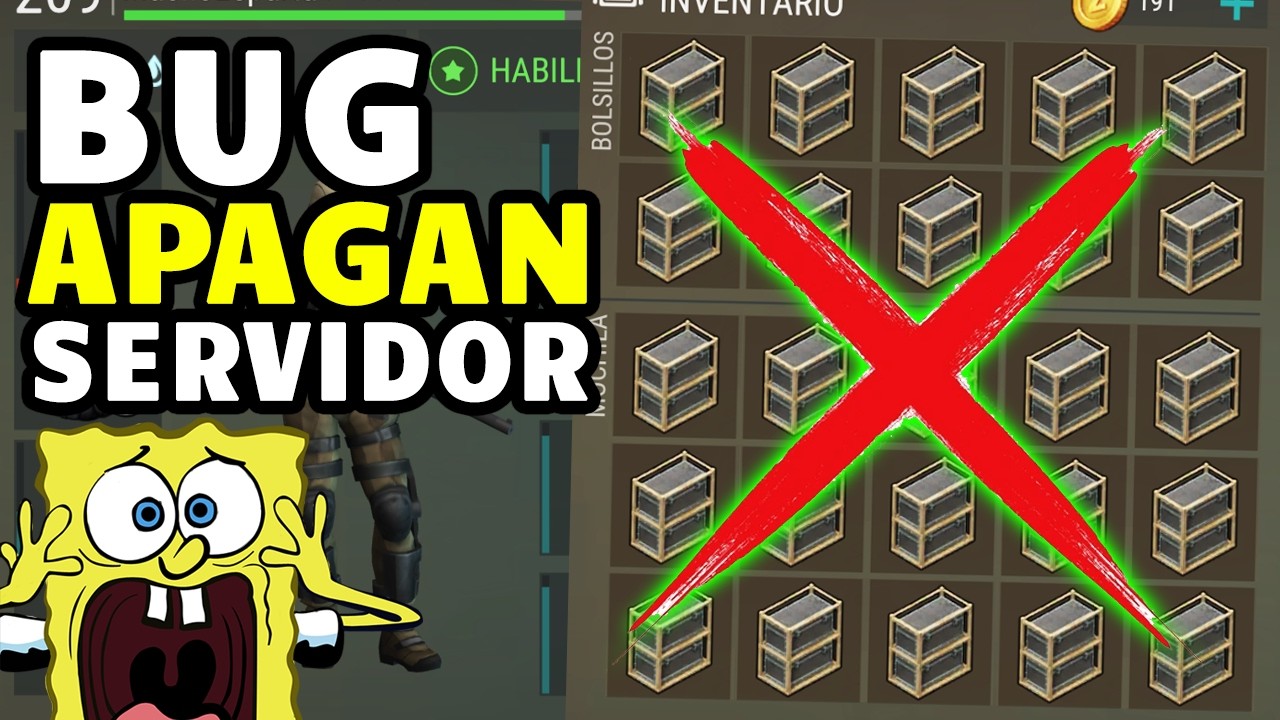 BUG REPORTADO OCASIONA CAIDA DE SERVIDORES | LAST DAY ON EARTH SURVIVAL #lastdayonearth