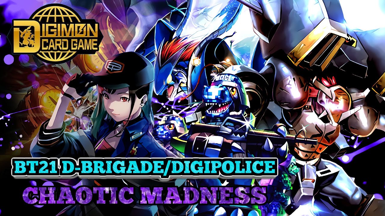 Digimon TCG | BT21 Meta - DigiPolice, D-Brigade Deck Profile! Ultimate CHAOS Descends!