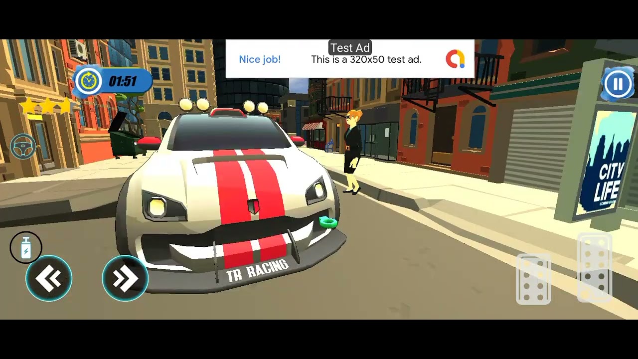 Real Driving 3D - Toon Crazy Taxi - Free Download!