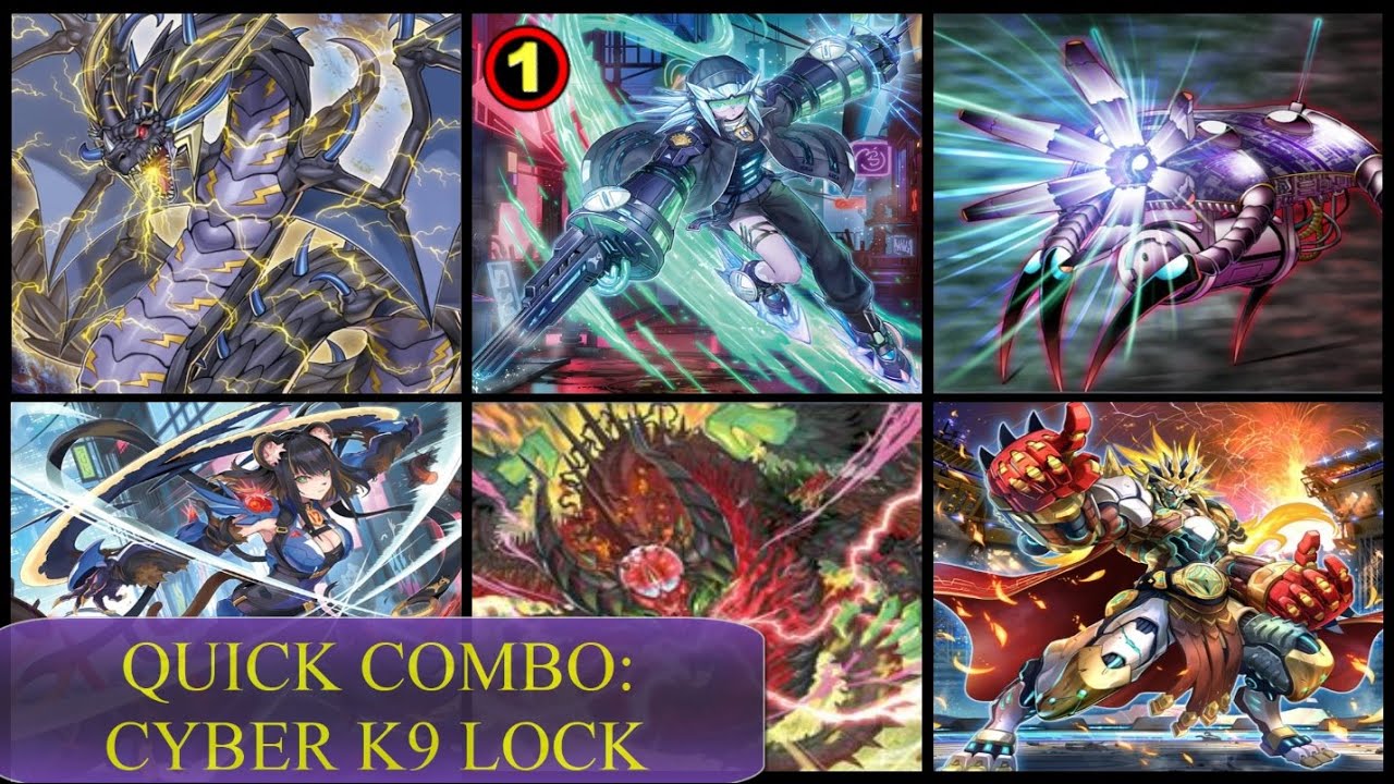 CYBER K9 🔥🔥 COLOSSUS SPELL CANCELLER LOCK 9 INTERRUPTIONS 🔥🔥K9 DECK POST BANLIST