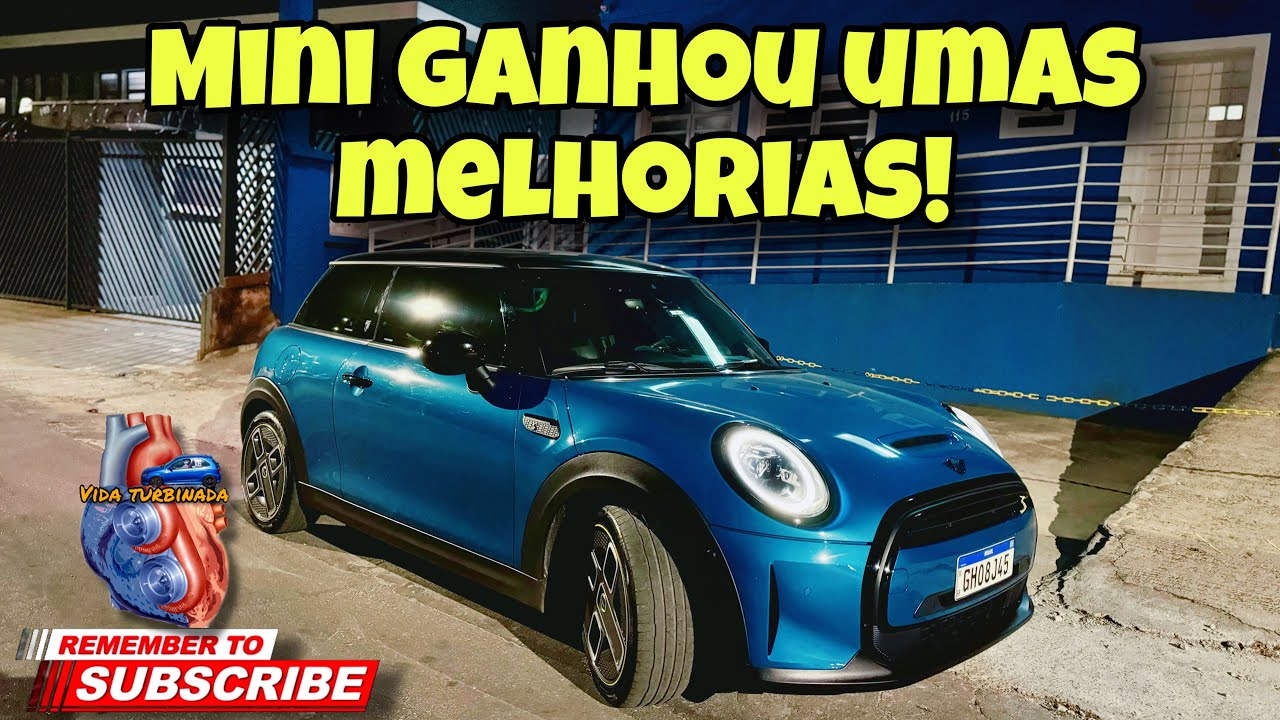 Mini Cooper Elétrico ganhou umas melhorias!