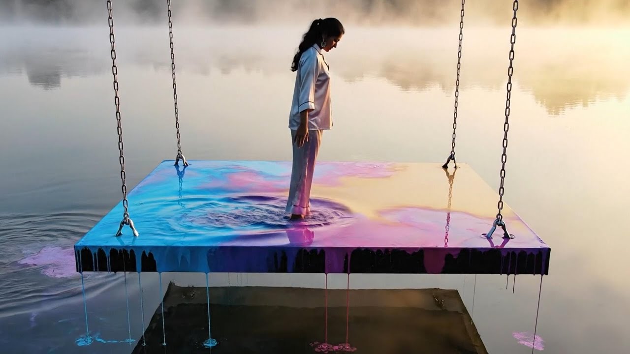 Which Fantasy Floating Bed Would You Sleep On? 🛏️💤 | Oddly Satisfying AI ASMR