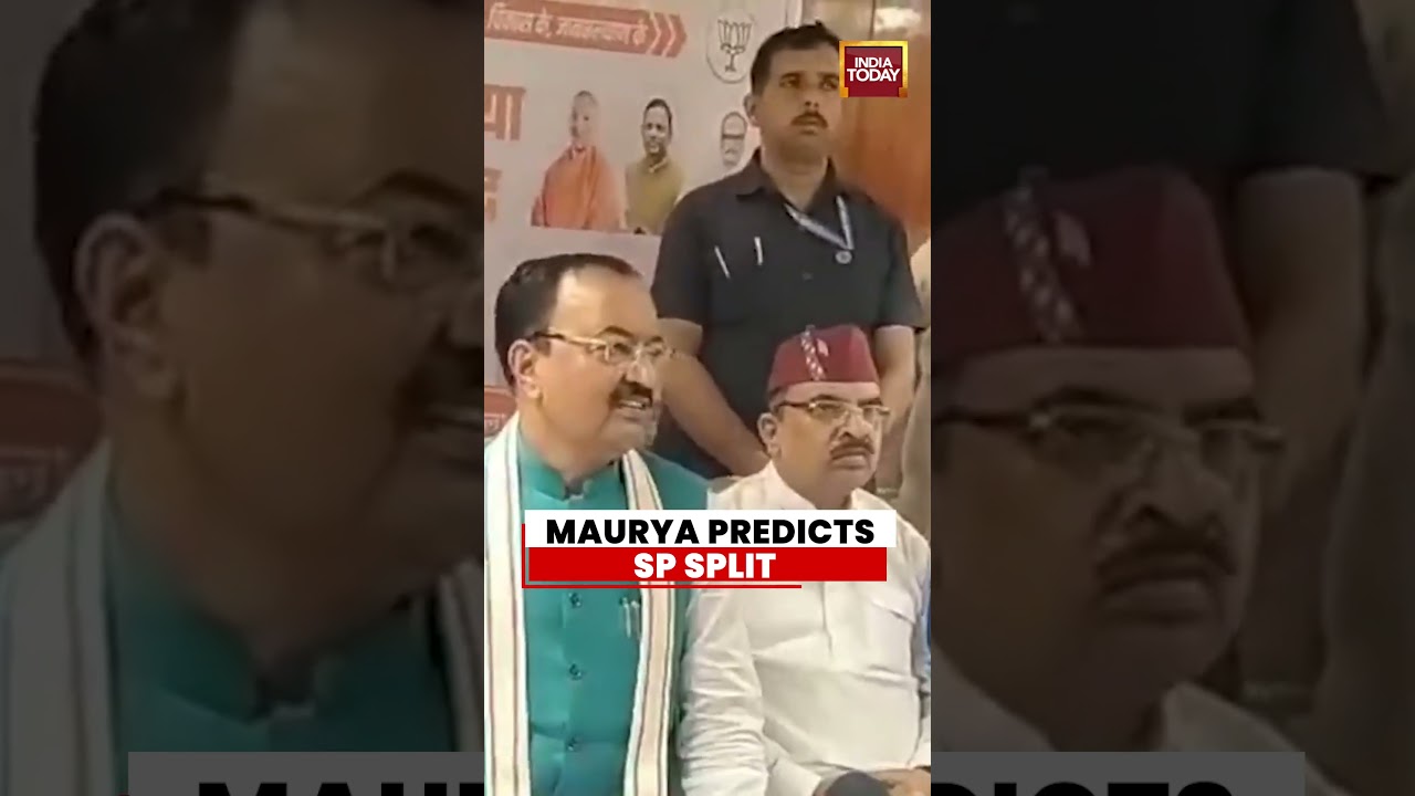 Keshav Maurya Predicts SP Split, Claims 25&ndash;26 Samajwadi Party MPs Ready to Break Away #bjp