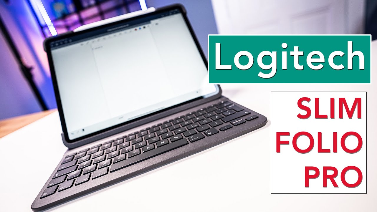 Logitech Slim Folio Pro | die beste Tastatur für das iPad Pro | im Test