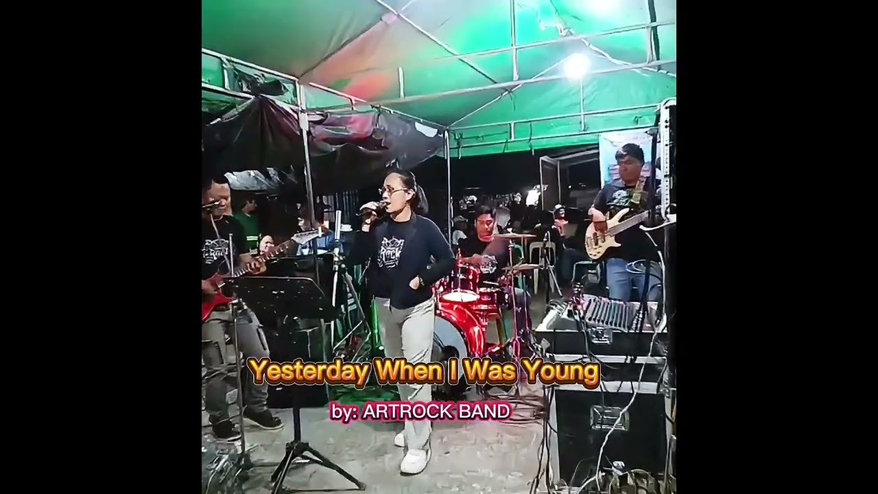 YESTERDAY WHEN I WAS YOUNG covered by ARTROCK BAND