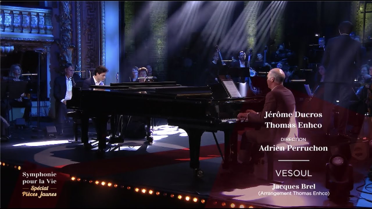 Vesoul - Jacques Brel /  Orchestre Lamoureux, Thomas Enhco, Jérôme Ducros, Adrien Perruchon