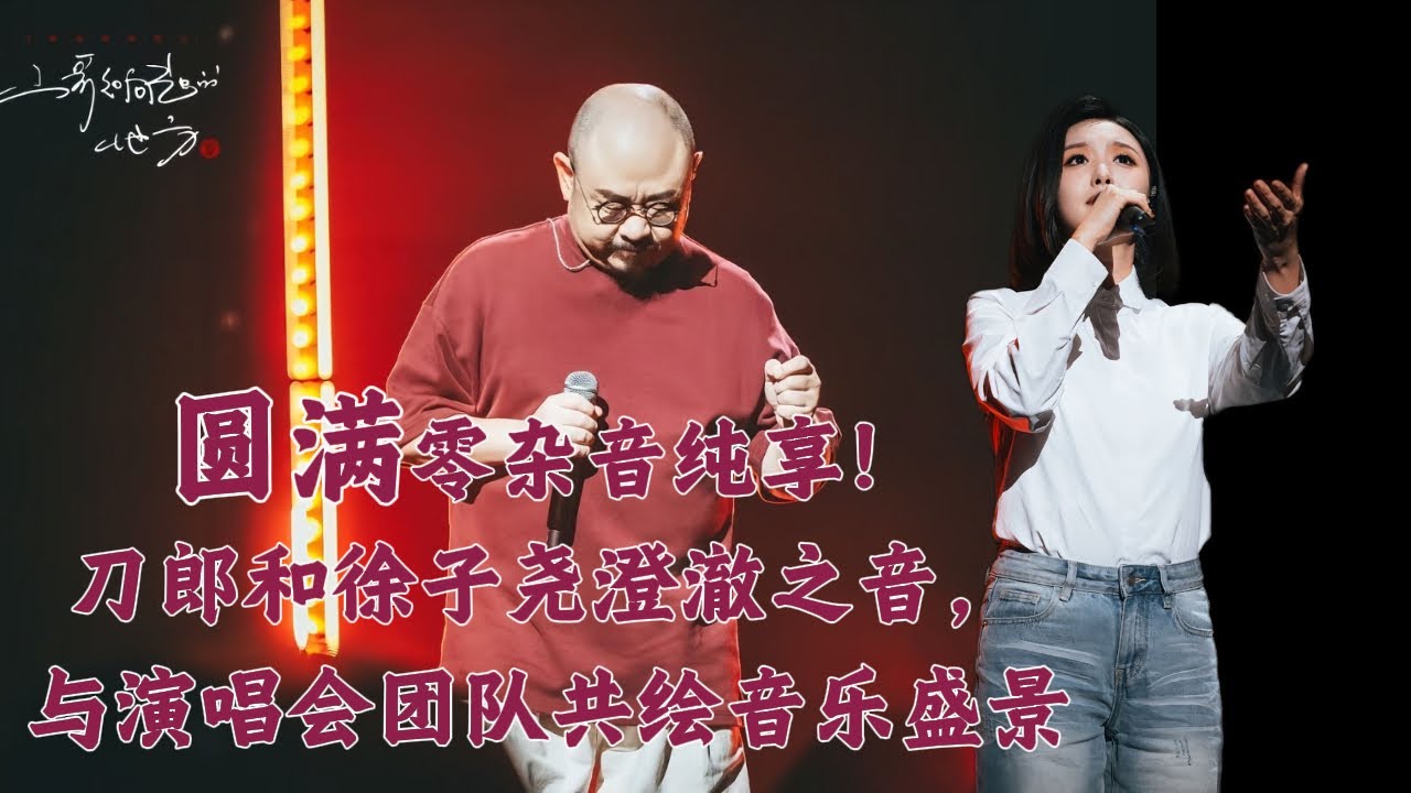 圆满 ：零杂音纯享！刀郎的澄澈之音，与演唱会团队共绘音乐盛景