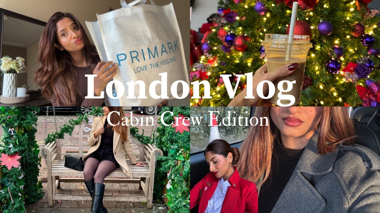 london vlog💂🏼‍♂️christmas shopping🛍️primark, m&s, tkmax | Juhi M