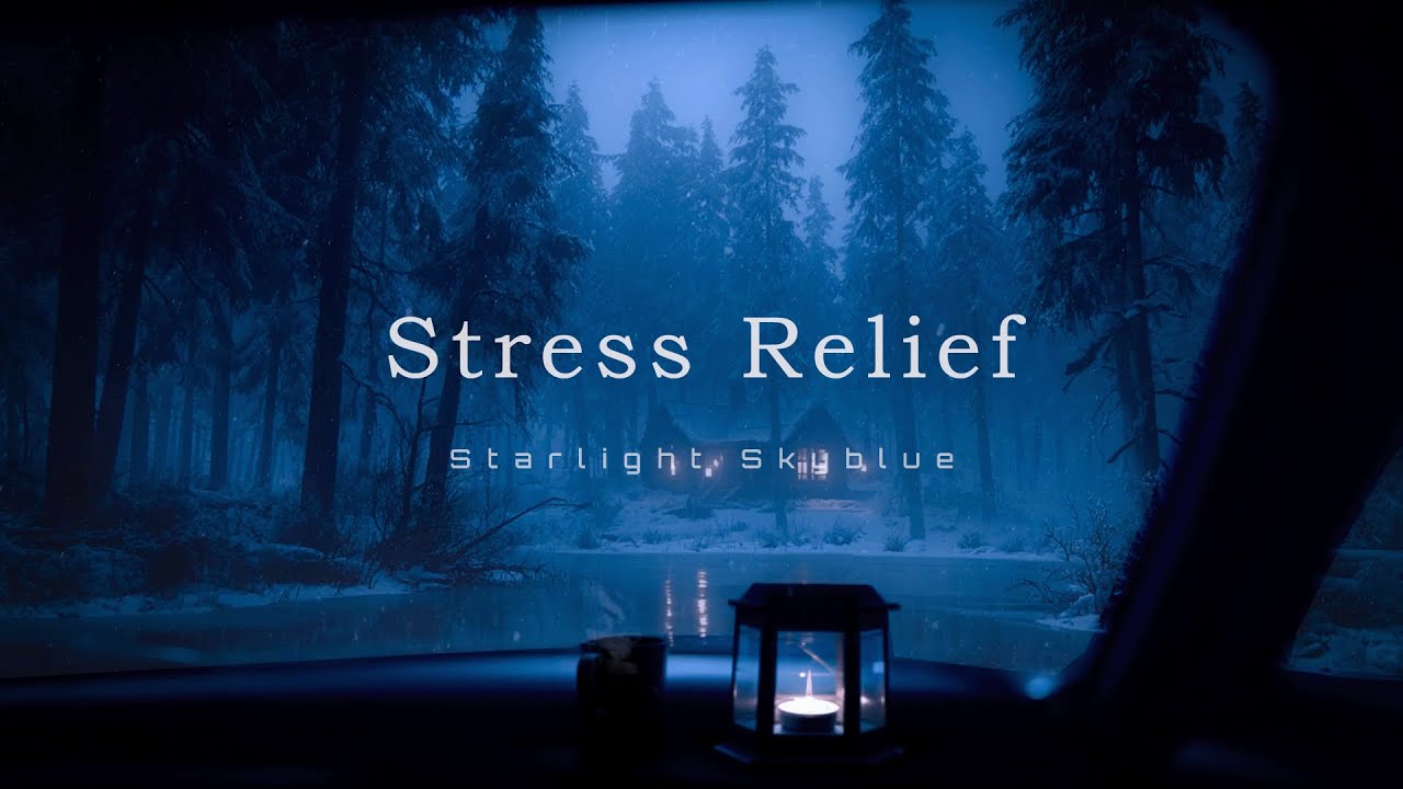 Dark Academia & Rainsound on Window Car | Deep Sleep, Relaxation and Stress Relief