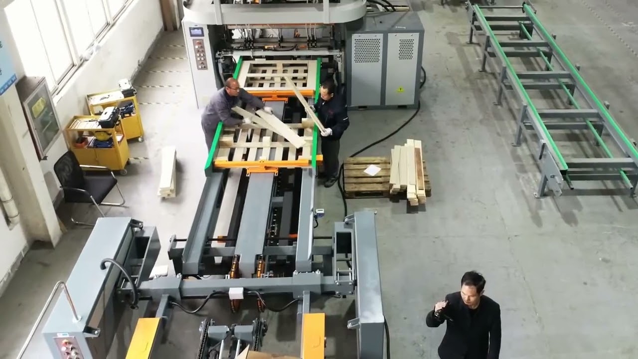 SF1000 Automatic Wooden Pallet Production Line