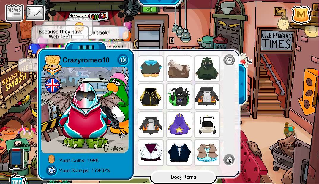 Club Penguin meeting saraapril