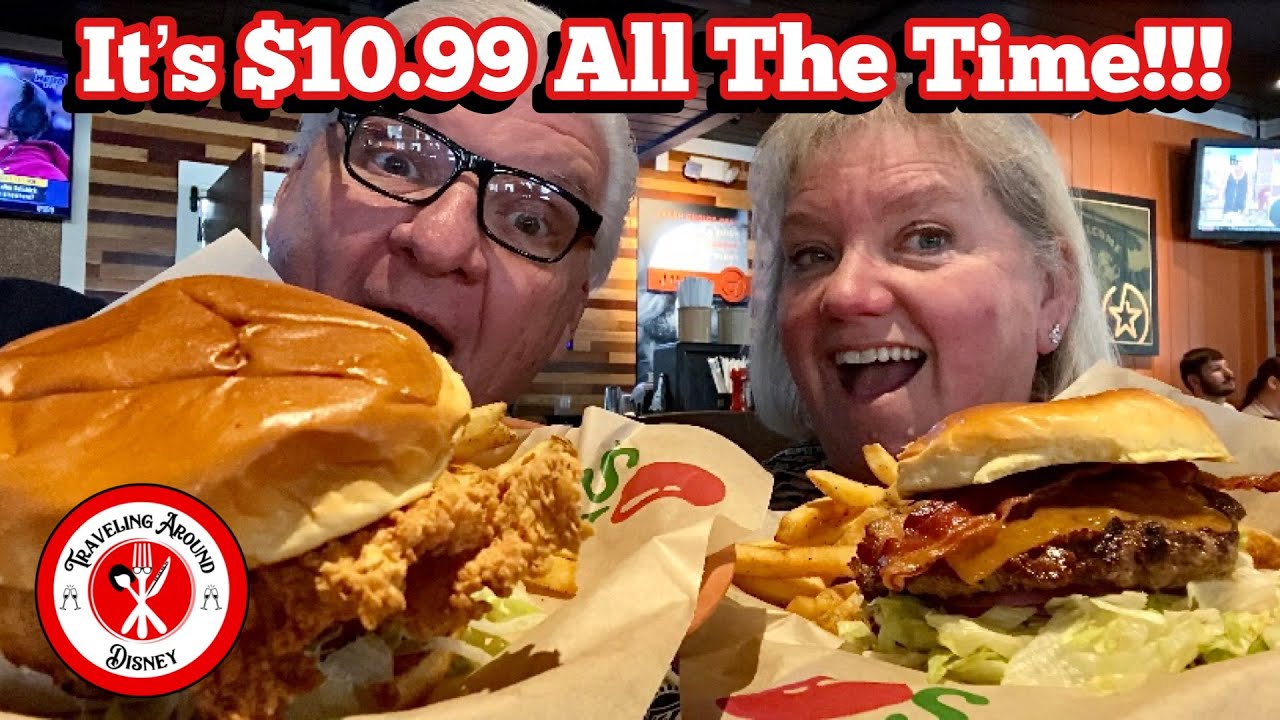 Chili’s Where It’s $10.99 All The Time | DISNEY DINING REVIEW | ORLANDO DINING REVIEW