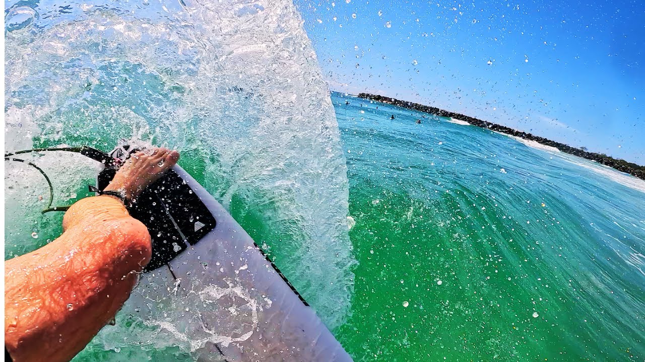 Surfing Dbah – Perfect Glassy Morning (POV with Mick Fanning Out There)