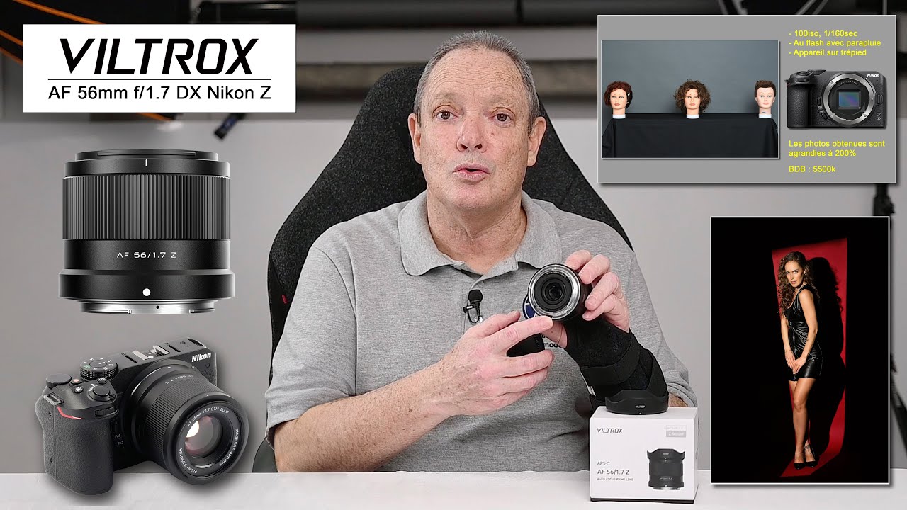 Viltrox  AF 56mm f/1.7 DX pour Nikon Z