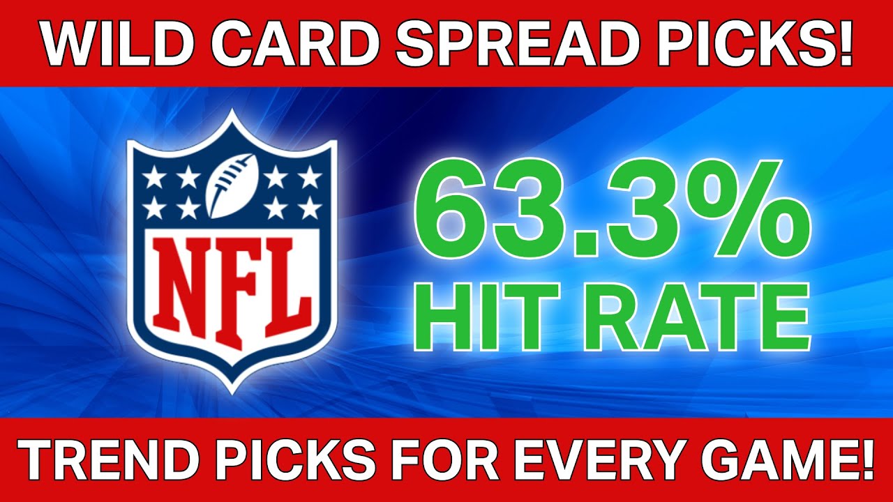 TREND PICKS FOR WILD CARD WEEKEND! ALL GAMES! *2025*
