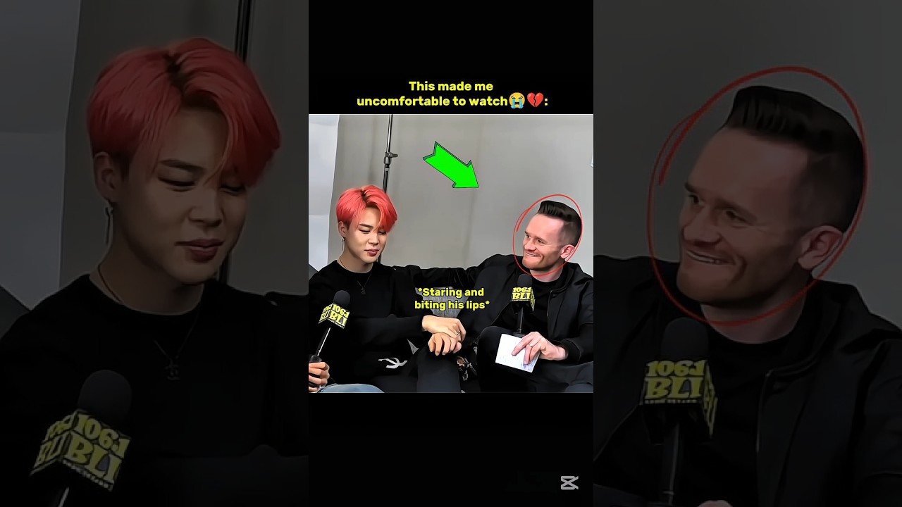 WHY INTERVIEWER DID THIS TO JIMIN😭💔??  