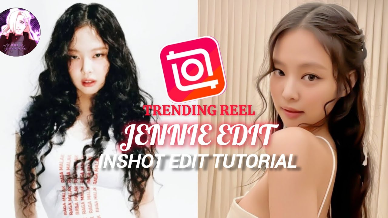 My Jennie edit 😊 tutorial 💖 inshot tutorial ❤️