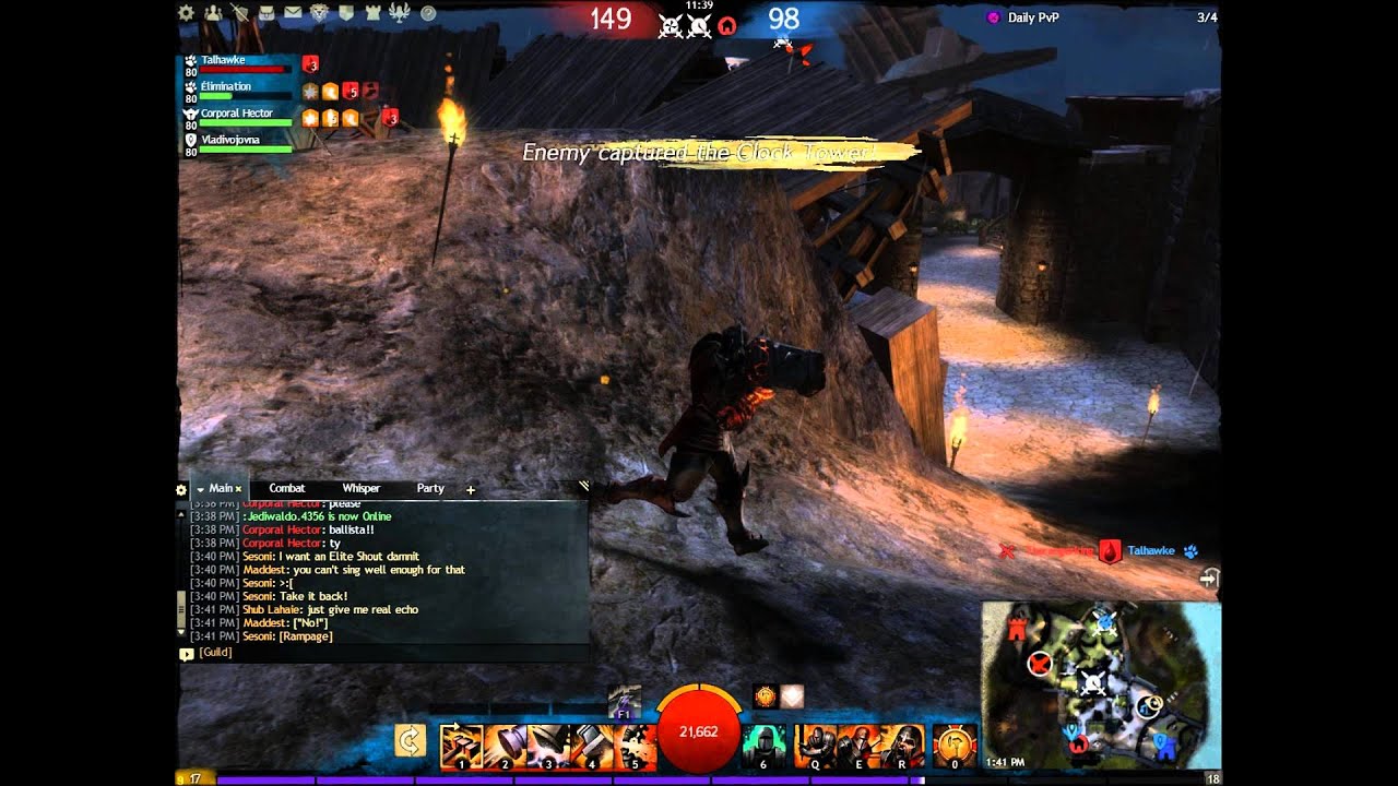 GW2 Tournament 6 - (Hammer/Longbow) Warrior PoV