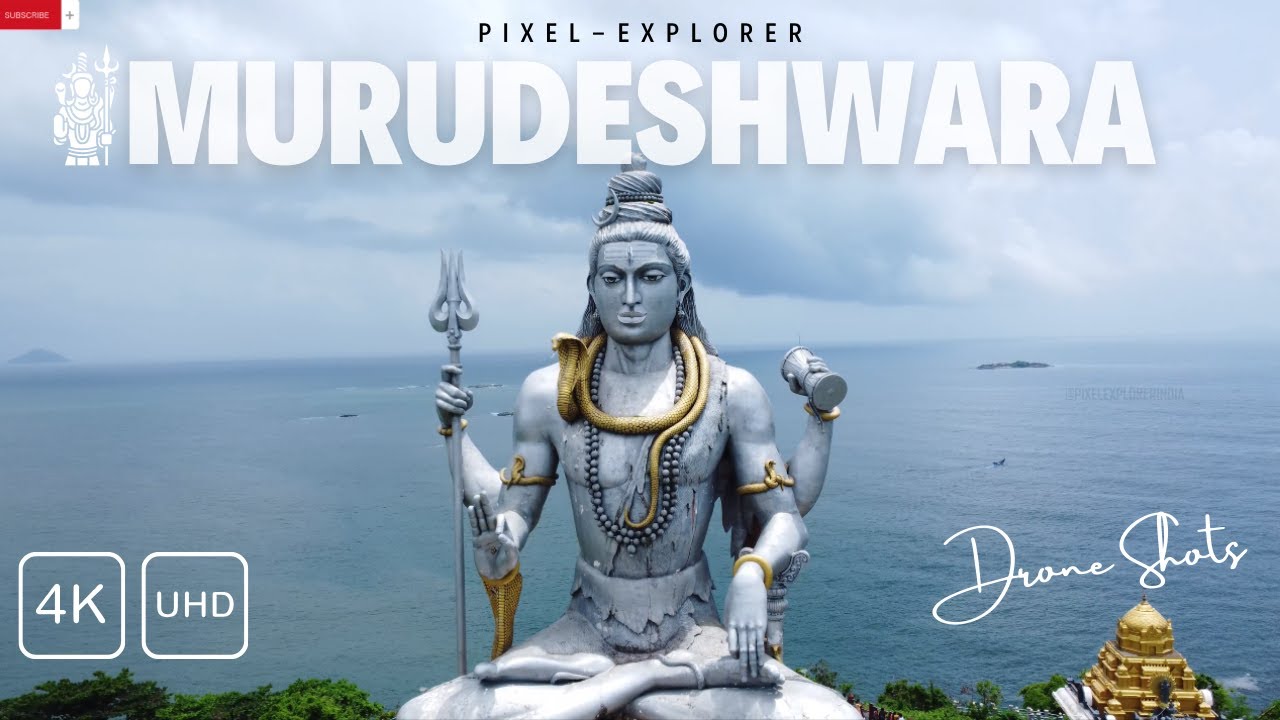 Murudeshwara Temple | Tallest Shiva Statue  | Aerial Film | 2023 | Karnataka | 4K HD | hara Mahadev